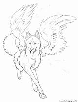 Pages Coloring Cat Angel Winged Warrior Printable Getdrawings Snow Getcolorings sketch template