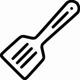 Spatula Frying Icon Svg Fry Utensil Cook Onlinewebfonts sketch template