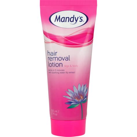 mandys hair removal lotion ml clicks