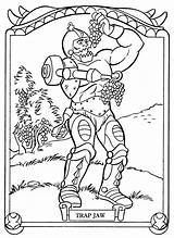 Coloring Pages Man He Jaw Trap Universe Masters Book Motu Boys Helicopter Hawkeye Birthday Choose Board sketch template
