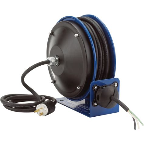 coxreels compact power cord reel  ft  cord model pc