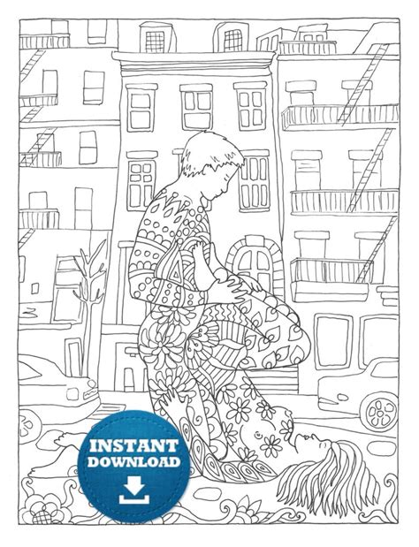 Sex Positions Coloring Book 20 Pages Instant Download Naughty Etsy