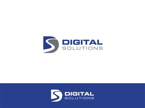 digital solutions logo logo design contest