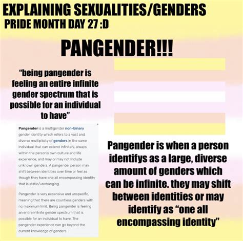 pride month day 27 pangender lgbtq meaning gender spectrum