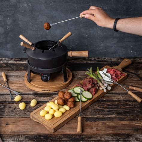 boska elektrische fondueset pro voor elk type fondue  personen stijlvol bolcom