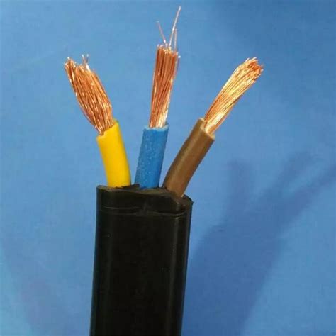 submersible cable pump cable core rubber flat cable