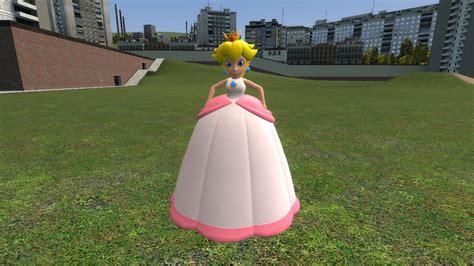 Mario Sunshine Peach Dress Expansion Thingy By Lukehateswinner On