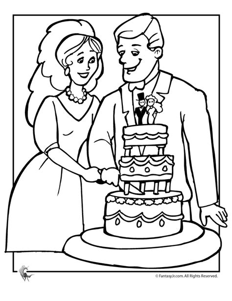 wedding coloring pages  toddlers pinterest  worlds catalog