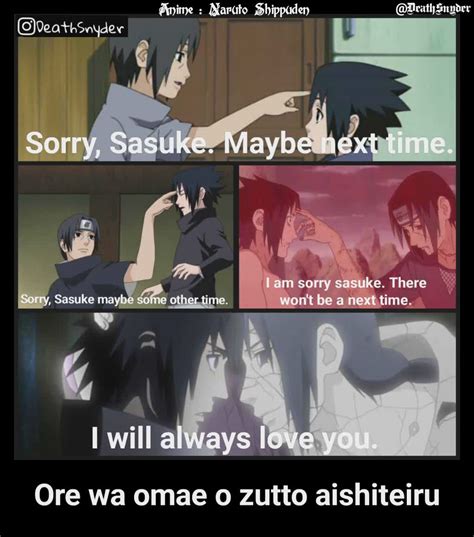 Sorry Sasuke Maybe Next Time Anime Naruto Shippuden Deathsnyder
