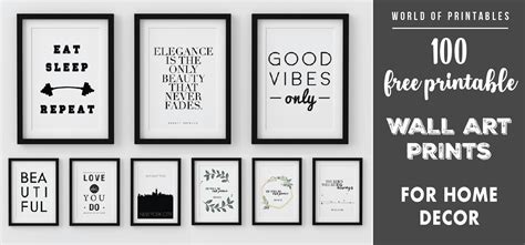 printables wall art prints   home world  printables