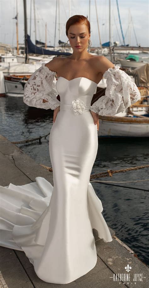vintage wedding dresses bridal fashion trends    simple bridal gowns wedding