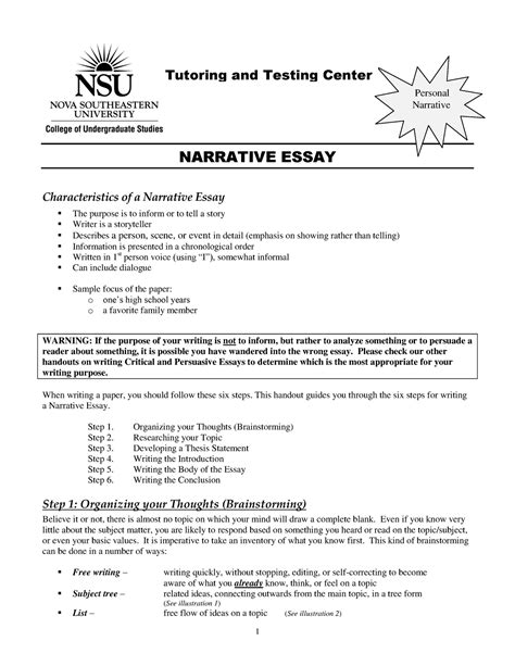 planning narrative essay narrative essay characteristics