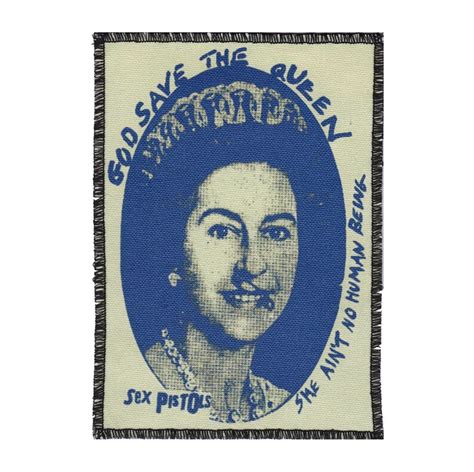 sex pistols god save the queen patch royal blue sex etsy