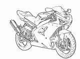 Kolorowanki Motocykle sketch template