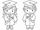 Graduation Coloring Pages Kindergarten Pre Couple Print Gown Preschool Graduate Printable Students Template Color School Getcolorings Drawing Draw Kinder Characters sketch template