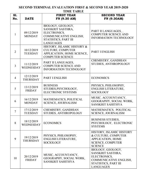 wwwnaduvilhsscom  terminal exam time table