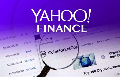 coinmarketcap pricing data   integrated  yahoo finance