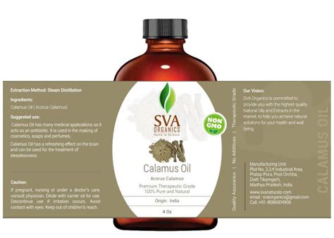 Sva Organics On Twitter Calamus Essential Oil Is Excellent