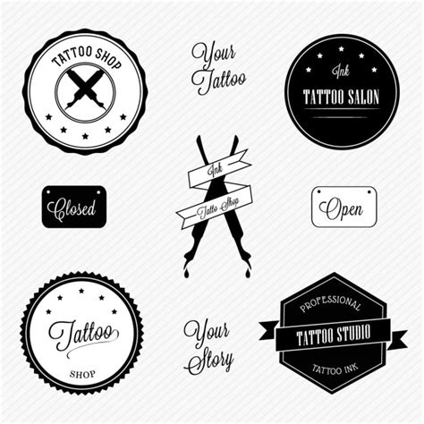 tattoo logo vector