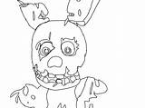 Springtrap Nights Freddys Getcolorings Imprimer Mangle Coloriage Coloriages Feuilles 10e Anniversaire Impression Chica sketch template
