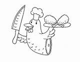 Chicken Meat Coloring Fish Coloringcrew Pages Sausage Book Dibujo sketch template