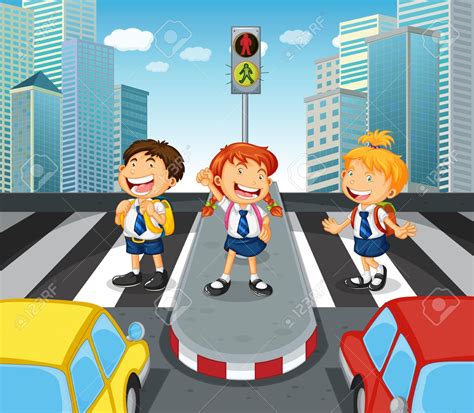 pedestrian crossing clipart   cliparts  images