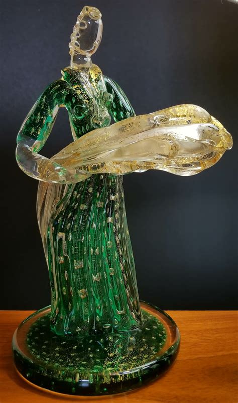 Murano Glass Figurine By Flavio Poli Circa 1936