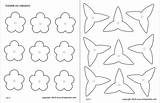 Lei Flower Printable Flowers Templates Craft Template Coloring Make Firstpalette Kids Crafts Pages Set Print A4 sketch template
