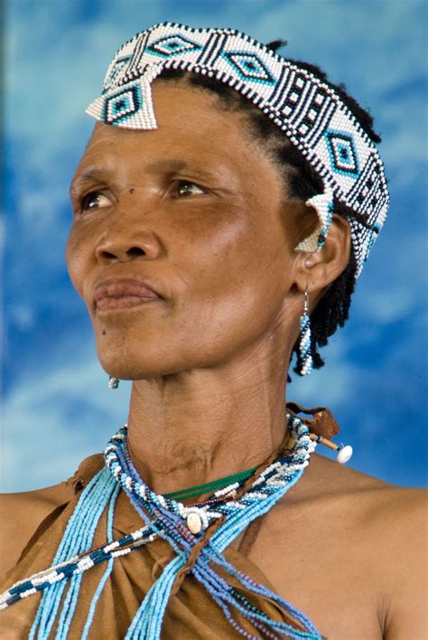 Sans Dancer Botswana African People Tribes Of The