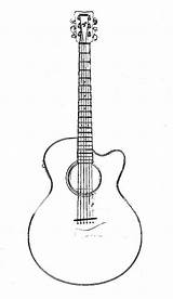 Guitar Coloring Pages Drawings Cool Music Findz Comments sketch template