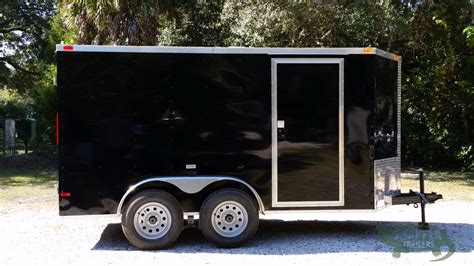 ta trailer black double doors side door snapper trailers