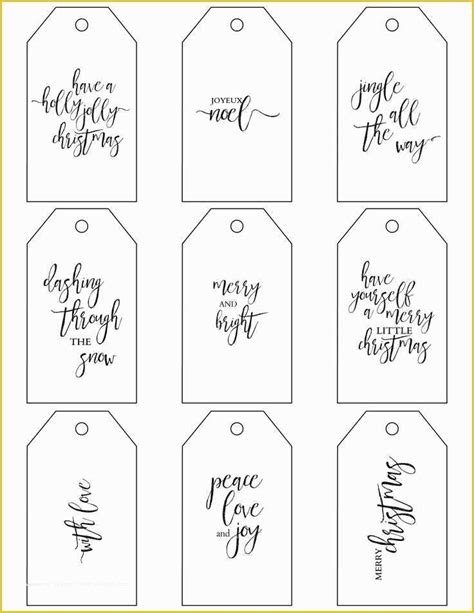 giant gift tag template