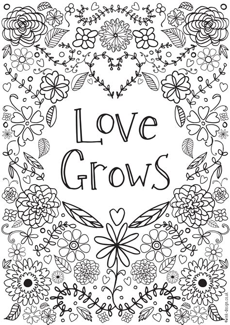 printable adult colouring pages inspirational quotes