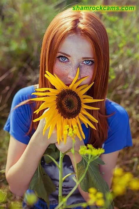 beautiful redheads and freckle girls frecklesglow