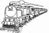 Train Kids Drawing Steam Clipart Coloring Pages Clip Locomotive Library sketch template