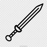 Gladius Clipart Spear Hiclipart sketch template