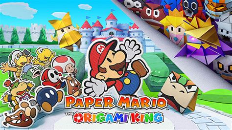 paper mario  origami king announced releases  july