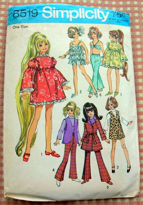 Crissy 17 1 2 Doll Clothes Sewing Pattern Simplicity 8519