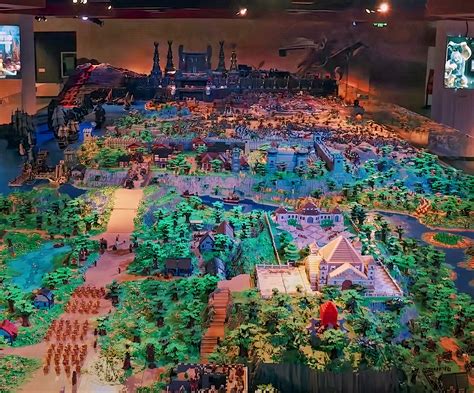 million piece lego style mini brick build  worlds largest