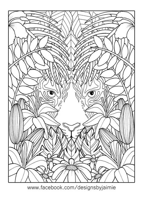jungle coloring page jungle coloring pages cat coloring page coloring