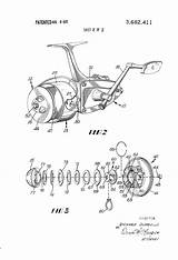 Reels Fishing Patent Patents Mechanism Drag sketch template