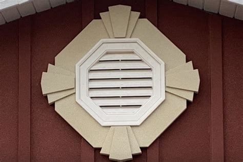octagon gable vent trim kit drawing room ceiling design gable vents ceiling design