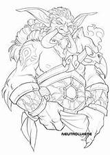 Warcraft Troll Virus Quarter sketch template
