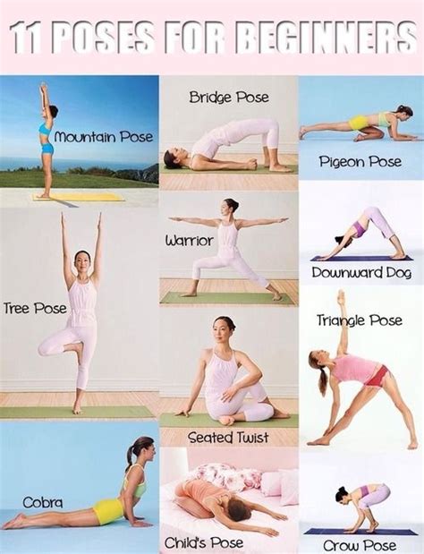 die besten  yoga positions  beginners ideen auf pinterest yoga