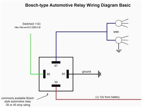 diagram  volt headlight relay wiring diagrams mydiagramonline