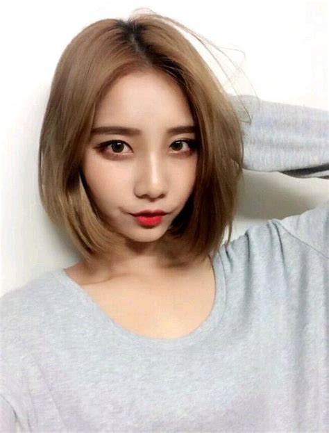korean hairstyle girl short hair important inspiraton