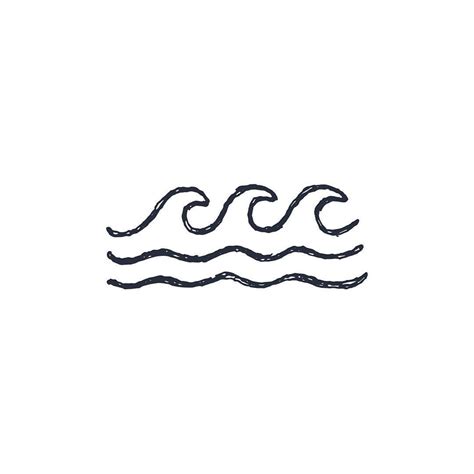 simple wave  drawing chalonermatylda