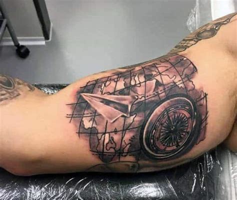 Aeroplane Tattoo Tattoos For Guys Forearm Tattoos Com
