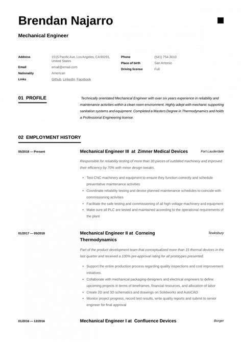 world technical qualification  resume  page template