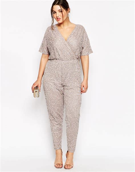 A Sequin Plus Size Jumpsuit We Say Yes To That Stylish
